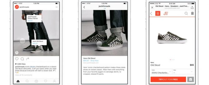 Instagram shopping