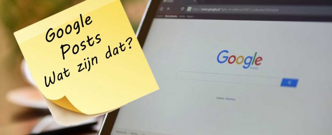 google posts uitleg